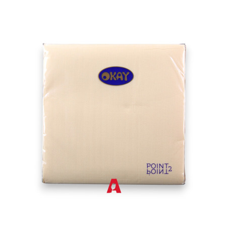 Tovagliolo 38x38 Champagne - 40 pezzi