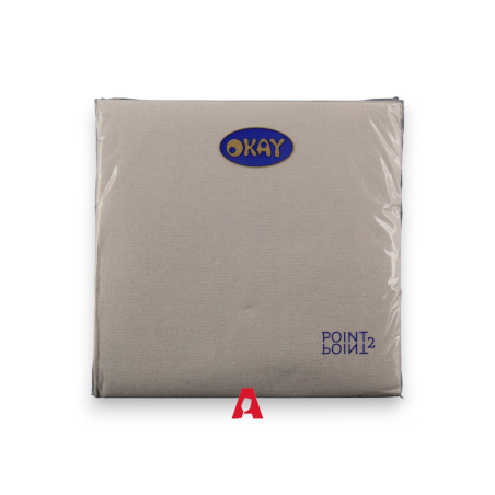 Tovagliolo 38x38 Tortora - 40 pezzi