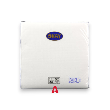 Tovagliolo 38x38 Bianco - 40 pezzi