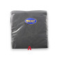 Tovagliolo 25x25 Nero - 100 pezzi
