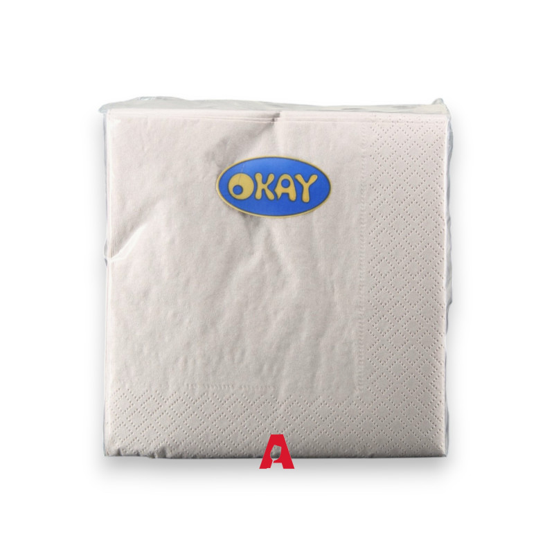 Tovagliolo 25x25 Stone - 100 pezzi