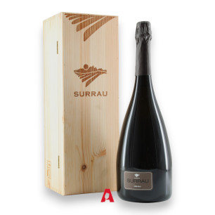 Surrau Dosaggio Zero- Blanc de Noirs lt 3 Confezione in Legno