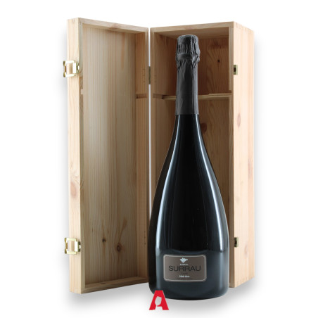 Surrau Dosaggio Zero- Blanc de Noirs lt 3 Confezione in Legno