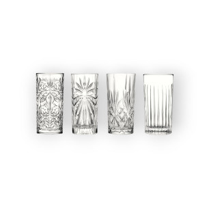 Set mixology - Confezione 4 bicchieri hb assortiti