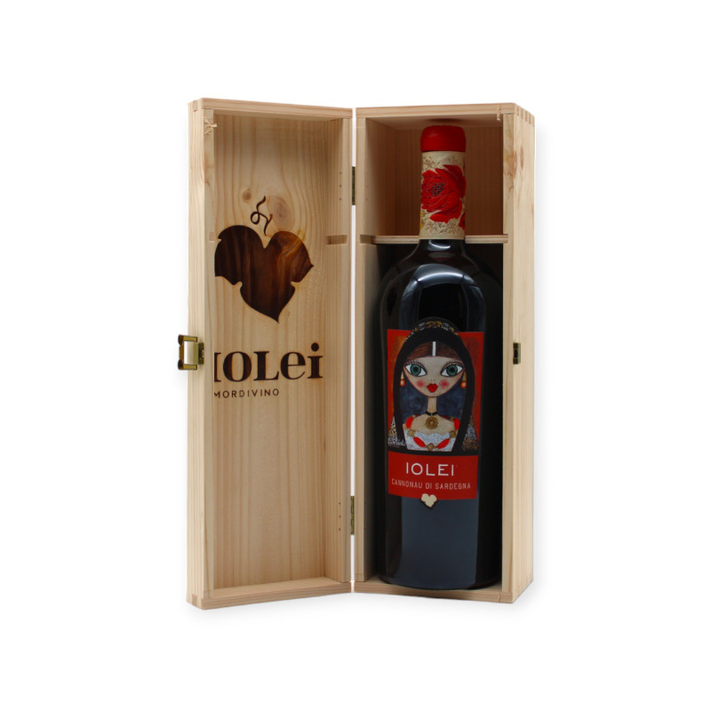 Iolei Cannonau lt 1,5 confezione in legno