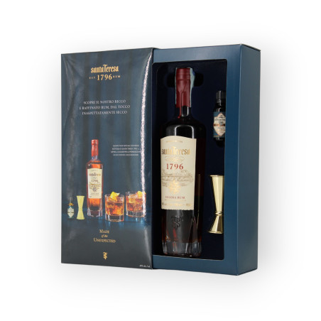 Rum Santa Teresa 1796 cl 70 + jigger e aromi