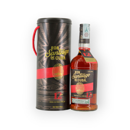 Rum Santiago de Cuba 12 anni extra anejo cl 70 astucciato