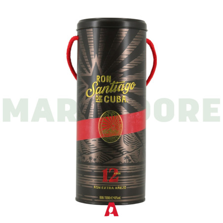 Rum Santiago de Cuba 12 anni extra anejo cl 70 astucciato